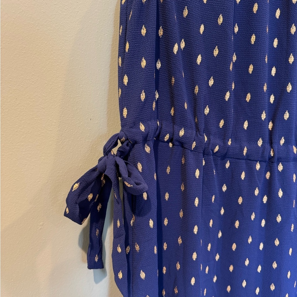 JUICY COUTURE tank dress with gold shimmer polka dots - Picture 5 of 14